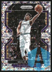 2021-22 Panini Prizm Fast Break #56 Malik Monk Los Angeles Lakers